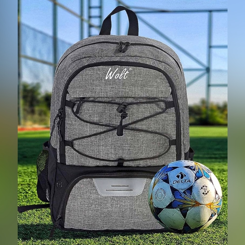 NWT Youth Soccer Bag, Includes Separate Cleat Shoe and Ball Compartment
